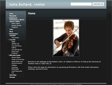 Tablet Screenshot of juliabullard.com